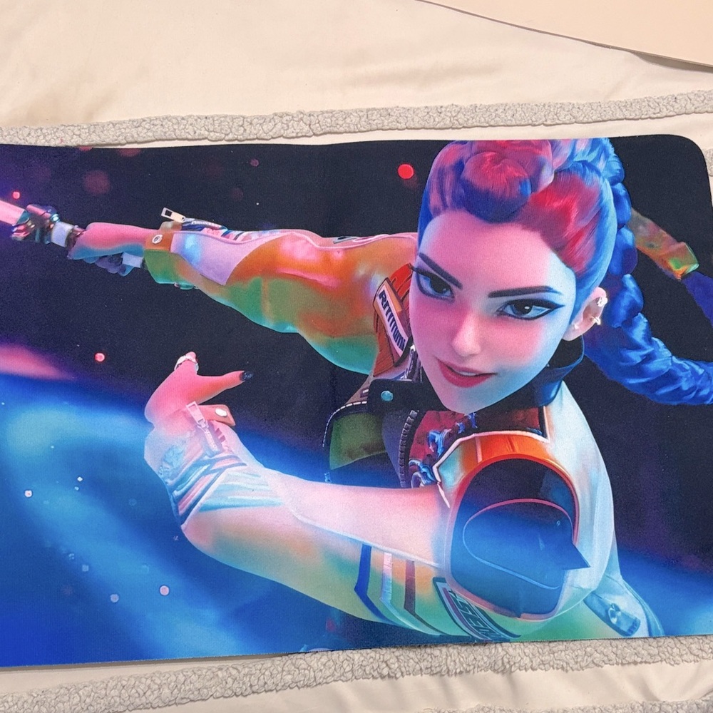 Desk Protector - Non Slip Mouse pad - Rumi 💜 - Picture 3 of 3